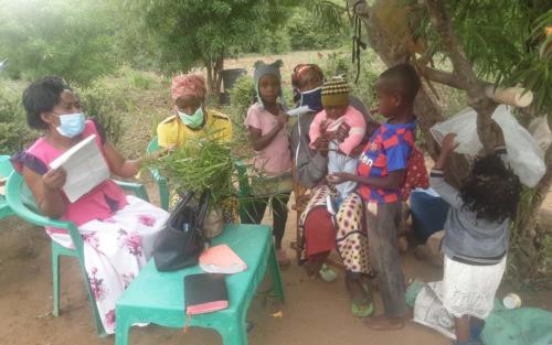 During a home visit, a Survival Specialist emphasizes the importance of babies bonding with their families.